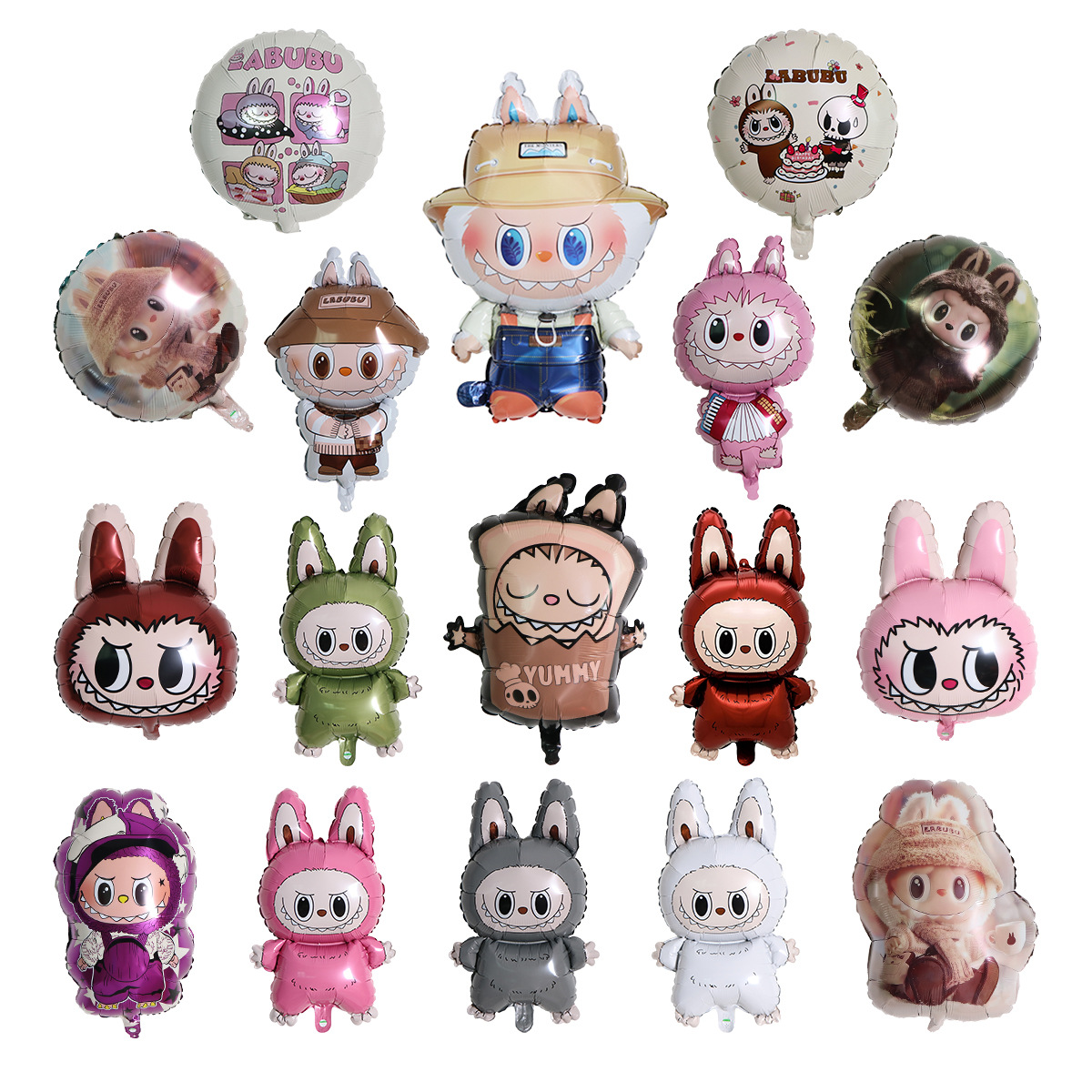 Rab balloon cartoon balloon wholesale party decoration scene stall can float 18 inch ball