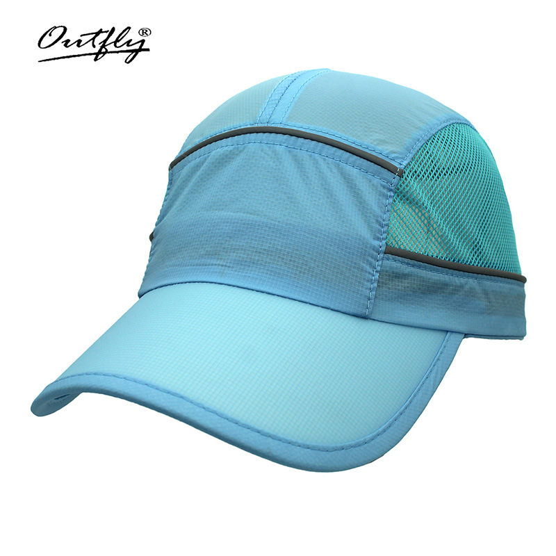 Picture of Outdoor spring and summer quick-drying cap sunscreen cap can be stored horse-drawn running sports sun hat tennis cap lightweight