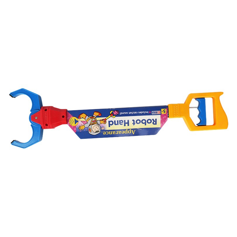 Creative Parent-Child Interactive Large Children's Ticker Toy Clamp Pliers Interesting Long Handle Mechanical Arm Toy