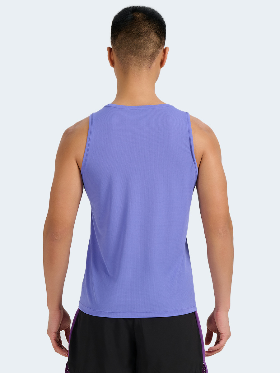 Picture of Professional Running Vest Breathing Square Wide Shoulder Traceless Quick-drying Loose Anti-wear Training Sports I-shaped Vest