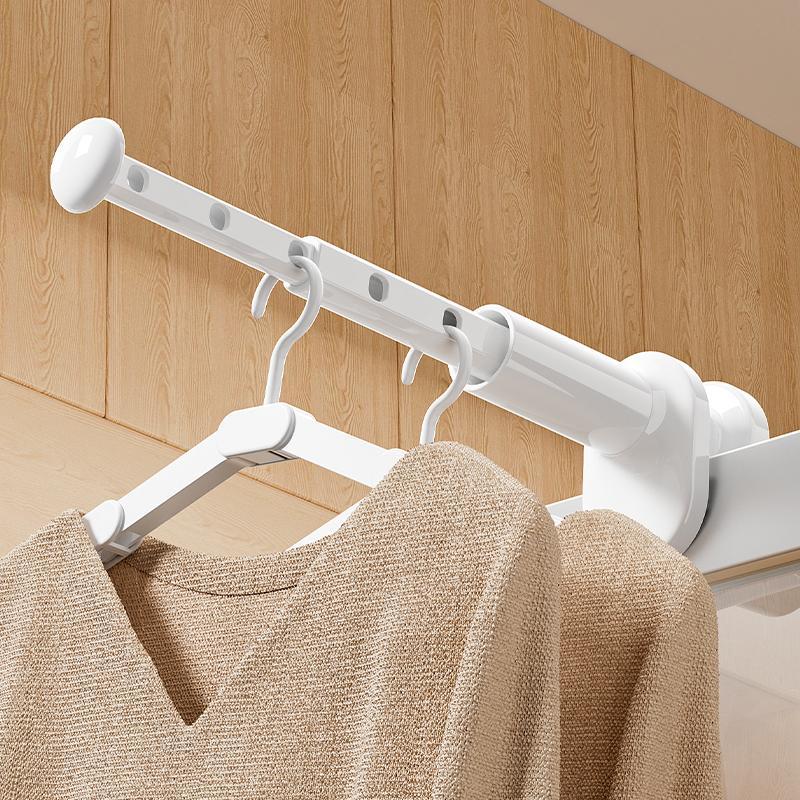 Travel Drying Hanger Portable Travel Travel Hotel Indoor Folding Hanger Non-punching Telescopic Drying Artifact