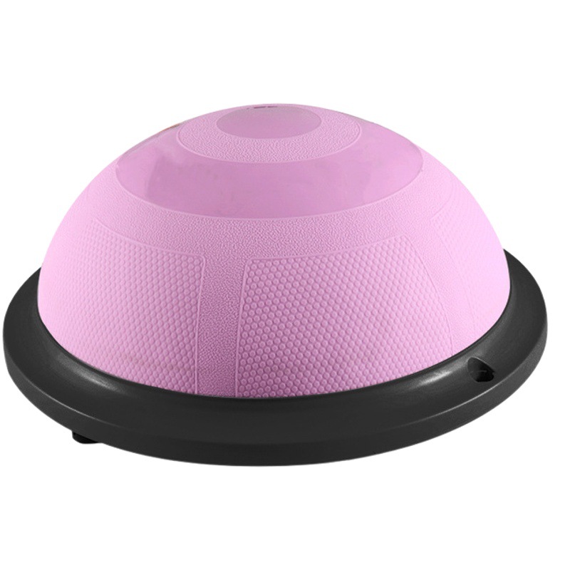 Wave speed ball semicircle balance ball thickened explosion-proof yoga fitness ball Pilates foot stepping hemisphere yoga equipment home