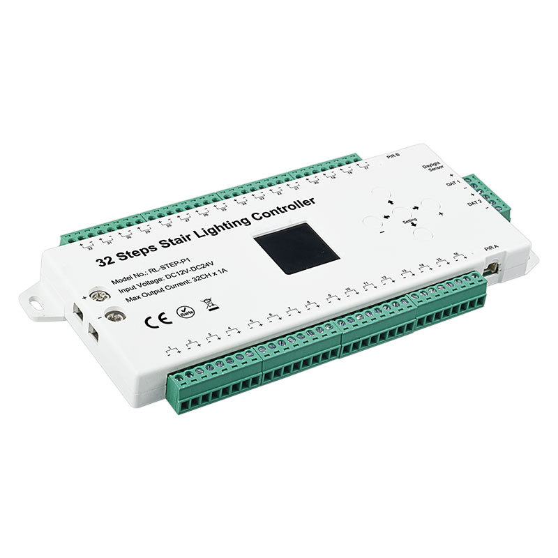 Picture of 32-Step Human Body Sensor Internet Celebrity Stair Light Controller Step Running Water Led Light with Stair Controller