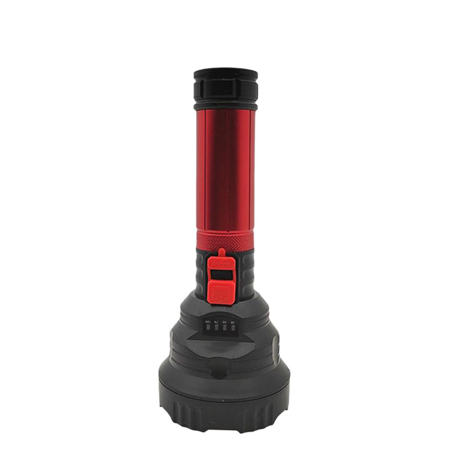Picture of Zoom Strong Light Aluminum Alloy Flashlight USB Charging Power Display Cob Side Light Outdoor Long-Range Flashlight Lightweight