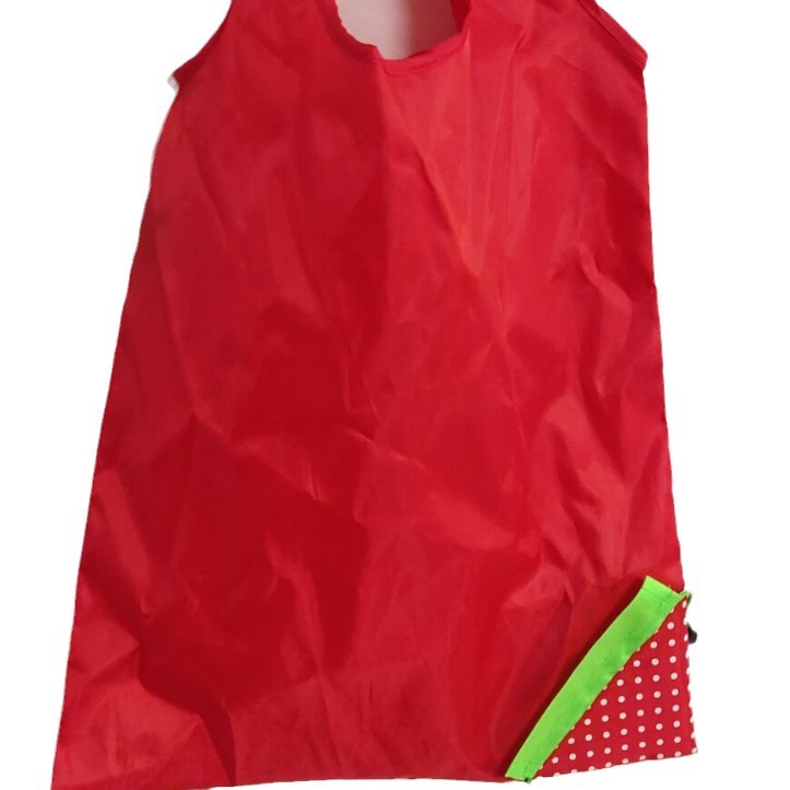 Picture of Polyester Banana Apple Strawberry Bag Customized Printing Easy to Carry Foldable Fruit Bag Fruit Net Cover