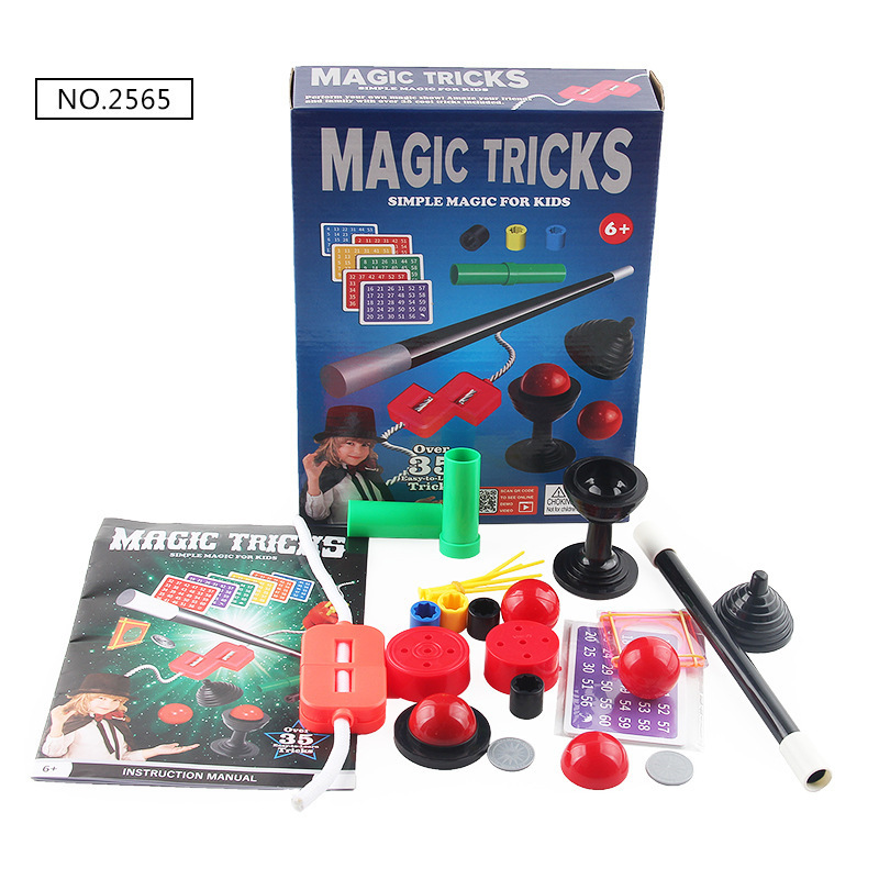 Picture of Cross-border Amazon New Strange Close-up Stage Props Children's Magic Toys Multiplayer Coin Dice Table Game suit
