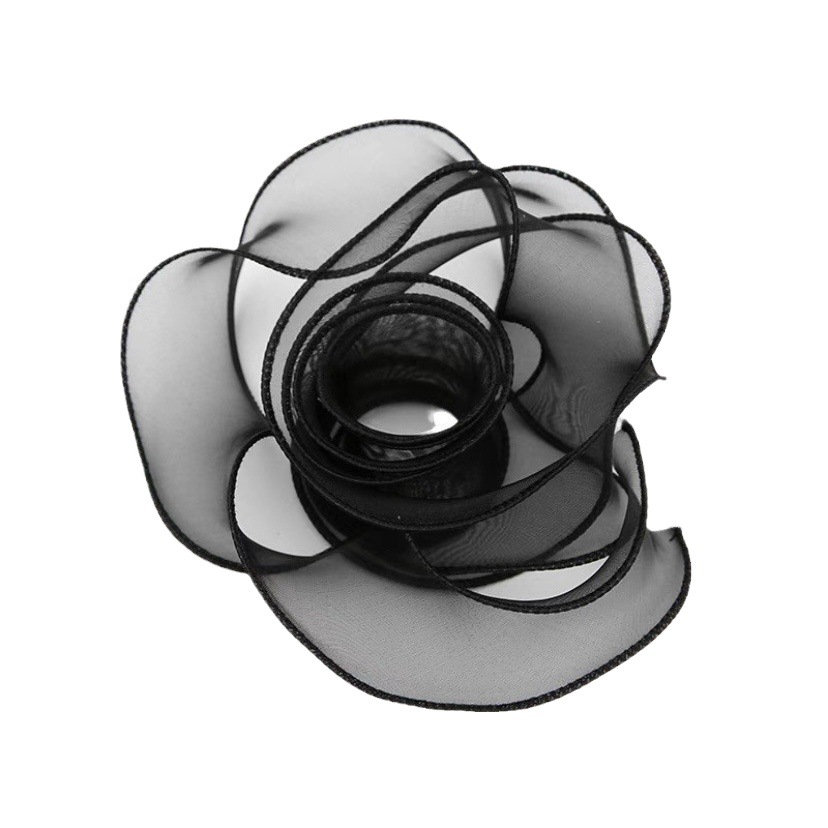 Headwear Bow Accessories Yarn Belt High-grade Gift Cake Tie Belt Floral Packaging Material Fishtail Yarn Ribbon Large Roll