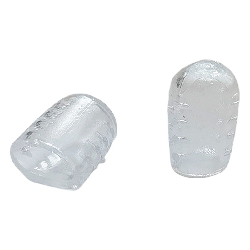 Toe protective cover breathable silicone toe protection separation foot protection wear shoes wear-resistant sweat-proof transparent waterproof