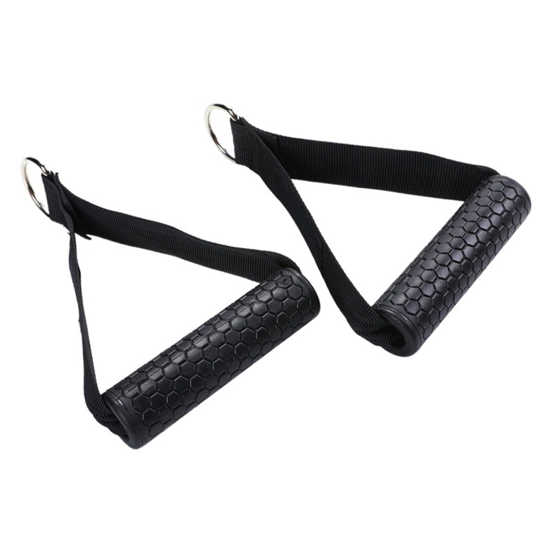 Pull rope suit accessories handle fitness pull belt handle yoga elastic belt handle gymnastics honeycomb grip
