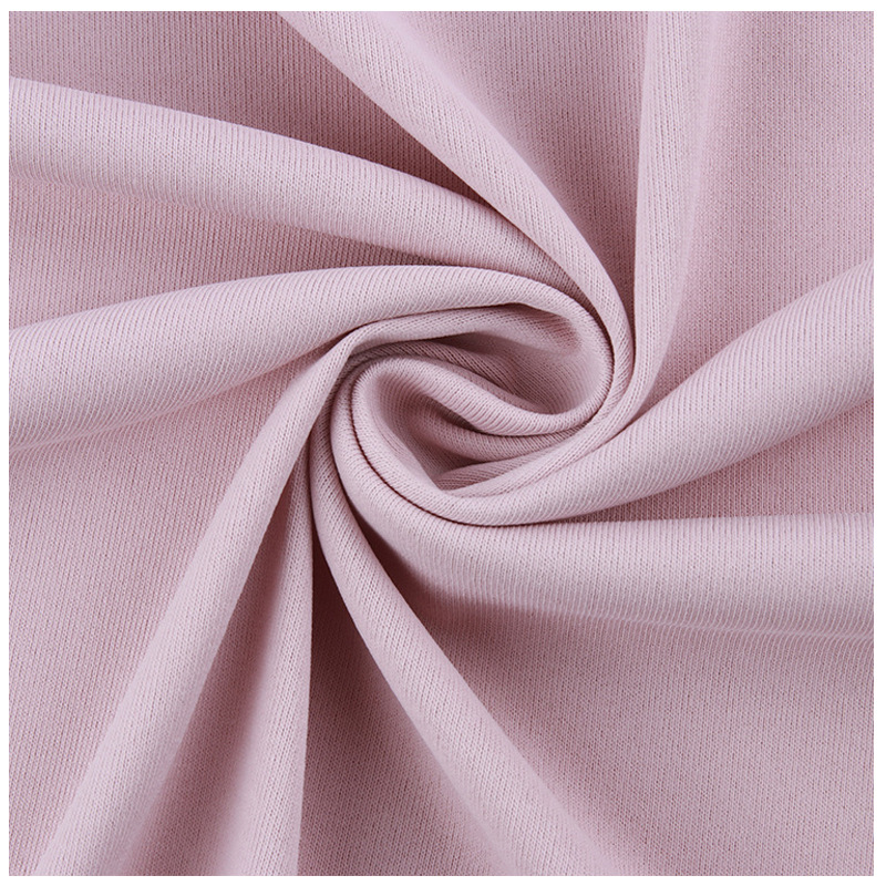 Picture of in stock Colorful Cotton Stretch Single-sided Fabric Nylon Sliding Long and Short T-shirt Base Shirt Clothing Cvc Elastic Sweater