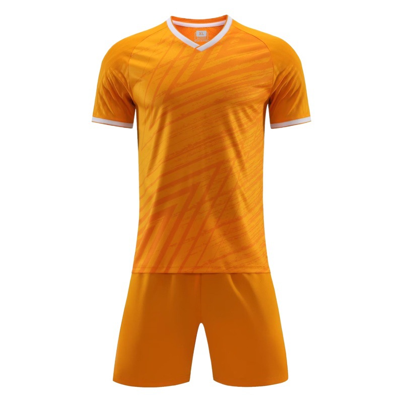 New football uniform suit men's DIY Z team uniform competition training uniform children's Jersey Football sports suit men