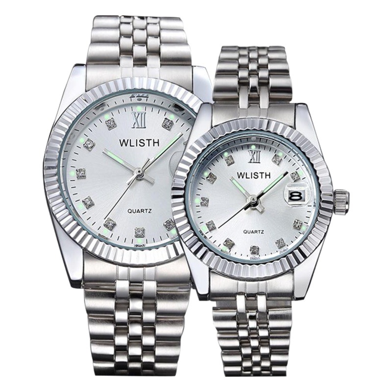 Men's Watch Fashion Casual Luminous Women's Quartz Watch Couple Watch Europe and the United States Cross-border Watch Spot Wholesale