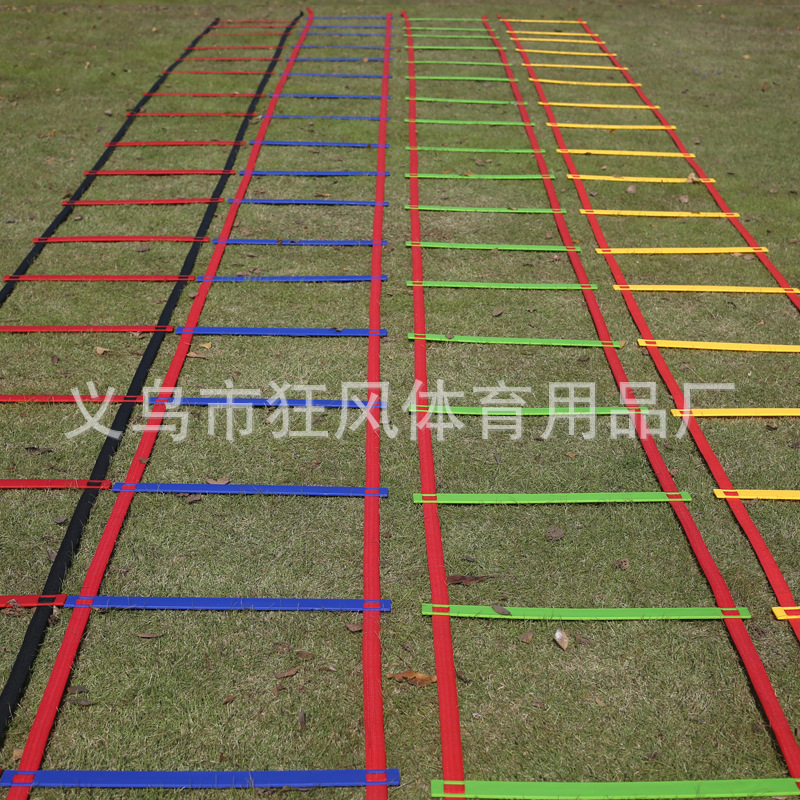 Manufacturers supply football training agile ladder speed ladder sensitive ladder training jumping ladder Ladder rope ladder
