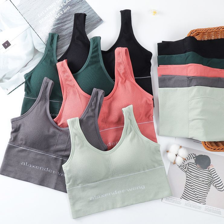 Live explosions plus fat wrapped chest goddess must enter age-reducing yoga clothing no steel ring fitness running shockproof quick-drying underwear