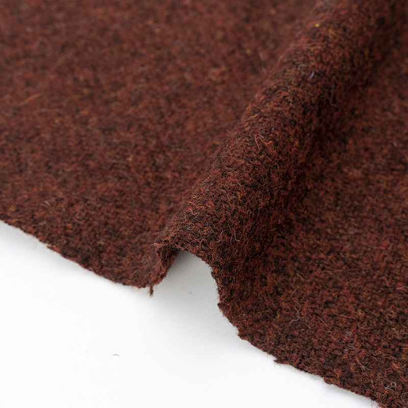 Picture of Foreign trade all-wool walking ring spinning tweed fabric 480 g/m coat coat wool double-sided tweed fabric wholesale