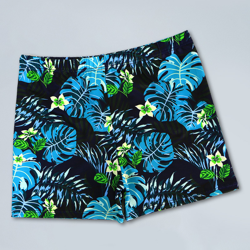 Picture of New boxer swimming trunks men's fashion printing casual quick-drying Hot Spring Holiday Beach swimming pool swimming trunks