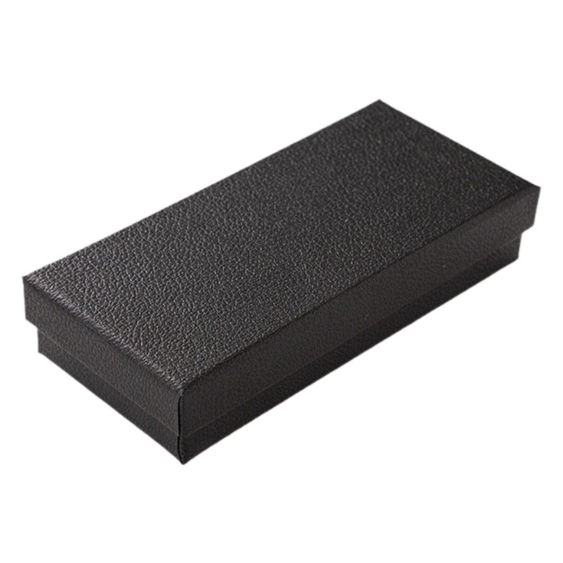 Factory in stock wholesale black watch box lid watch box storage rectangular square watch box
