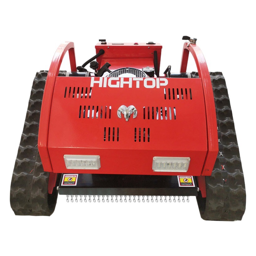 Exported to Europe and America crawler remote control lawn mower agricultural lawn shredder orchard agricultural and forestry lawn mower