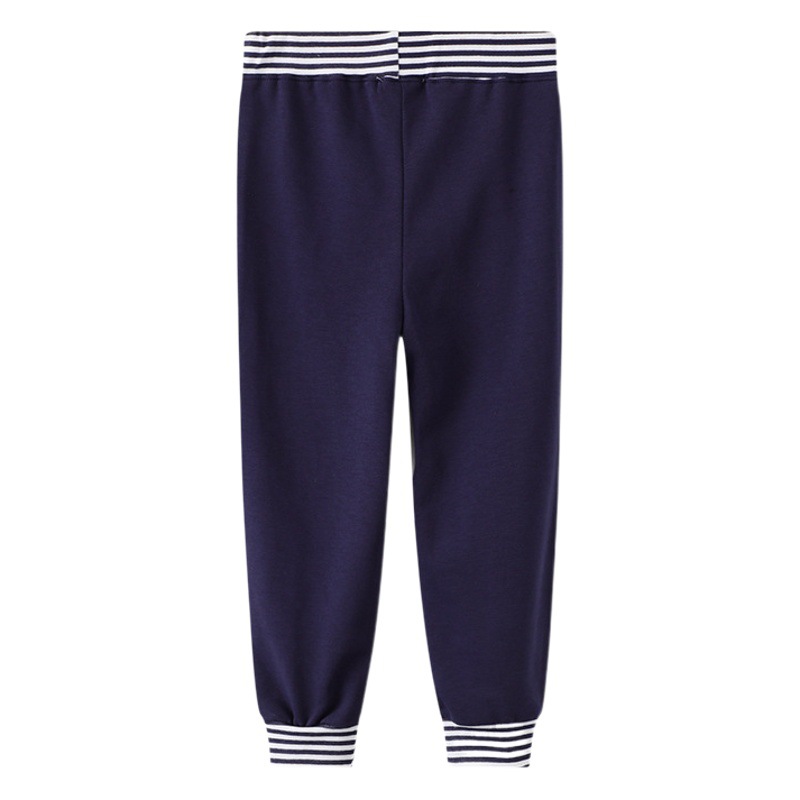 2025 spring and autumn children's clothing pants casual trousers European and American style children's sweater pants distribution generation