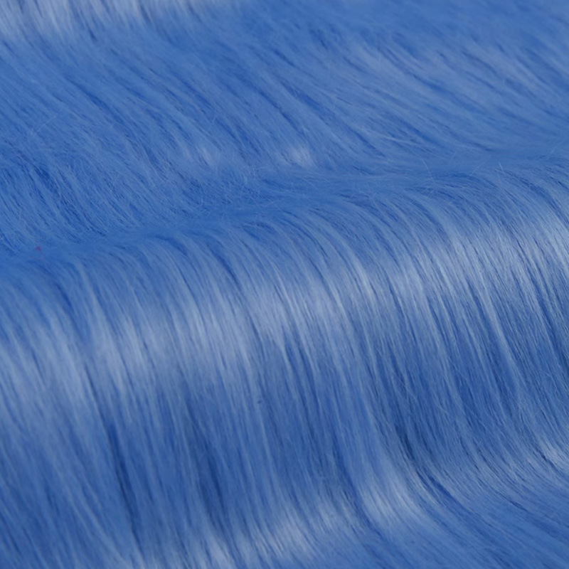 Picture of Falling Wool Plush Fabric 9cm Beast Dress Beast Hair Long Hair Roll Bundle Fried Hair Long Hair Hand-made Cotton Doll DIY