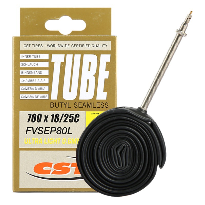Zhengxin CST road car ultra-light ultra-thin cloud inner tube 700 Cx18/23/25/28/32C US-France extended air nozzle