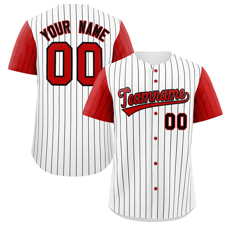 Picture of New Baseball Suit Cardigan Short Sleeve Training Sports American Cross-border Game Baseball Suit Printed Button Breathable Jersey