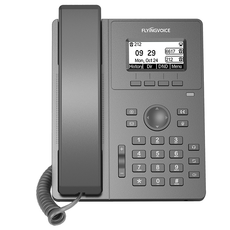 Picture of Feiyin era network IP phone IP LAN telephone landline support POE support 2 SIP lines P10