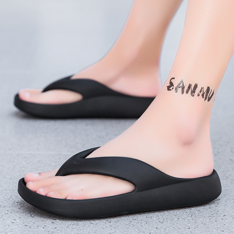 EVA Thick-soled Flip Flops Men's Slip Flip Flops for Outer Wear Summer Men's Shoes in stock Wholesale