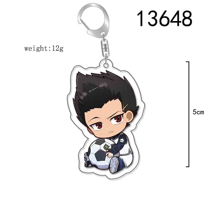 Picture of Blue Prison Keychain Jie Shi Yifeng Le Return to Thousand Cut Leopard Ma Guo Shen Lian Jie Acrylic Pendant
