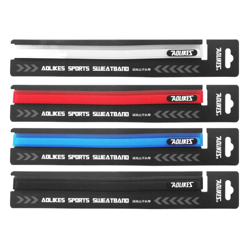 aolikes Upgraded Sports Fitness Sweat Guide Headband Running Basketball Football Sports Sweat and Sweat Band