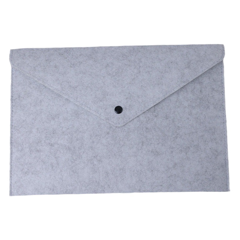 Felt file bag cross-border wholesale Printable Business Office information bag simple envelope A4 information file bag