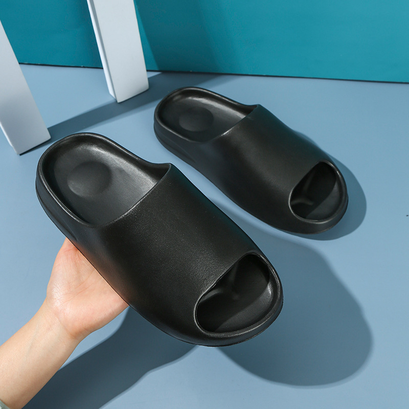 Picture of Summer Coconut Slippers Men's Feeling Shit Wearing Internet Celebrous Couple Thick Bottom Non-slip Trendy Beach Coconut Slippers eva
