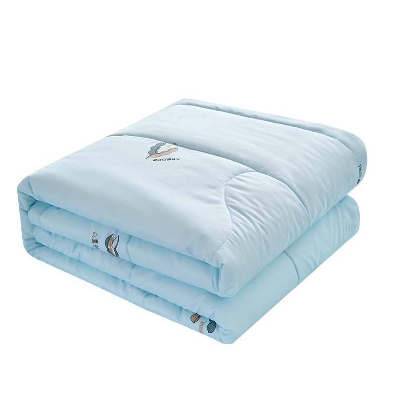 Summer soybean fiber summer cool air conditioning quilt single double thin quilt washable direct supply a generation of hair
