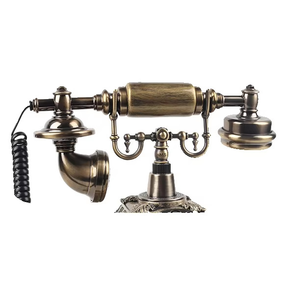 Picture of Cross-border special for old-fashioned retro card recording telephone antique wedding party landline telephone message book telephone