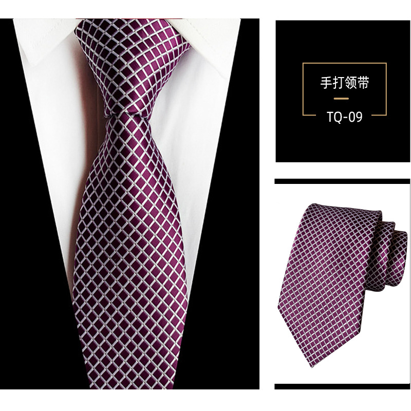 Picture of Tie clothing wholesale polyester material fashion business casual suit accessories source manufacturers in stock supply