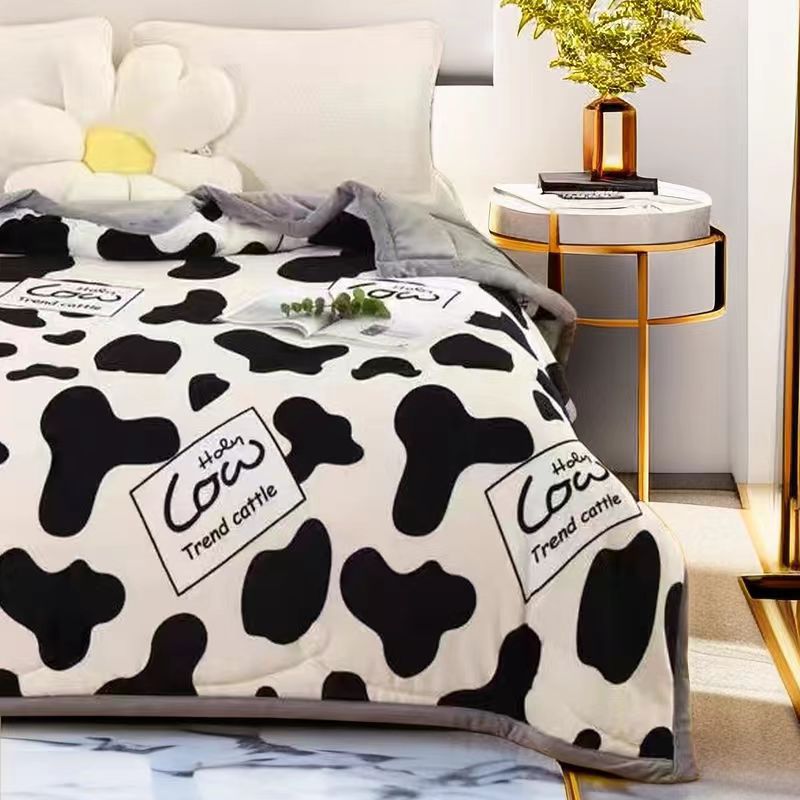 Picture of [2024 new milk velvet winter quilt] autumn and winter warm thick milk velvet winter quilt double-sided student dormitory bedding