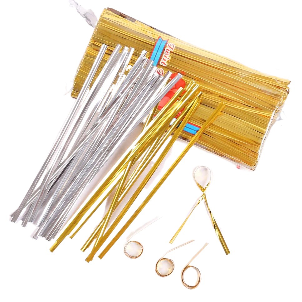 15cn Long Candy Wire Bread Biscuit Gift Packaging Cable Tie Sealing Rope Tie Wire Binding Rope