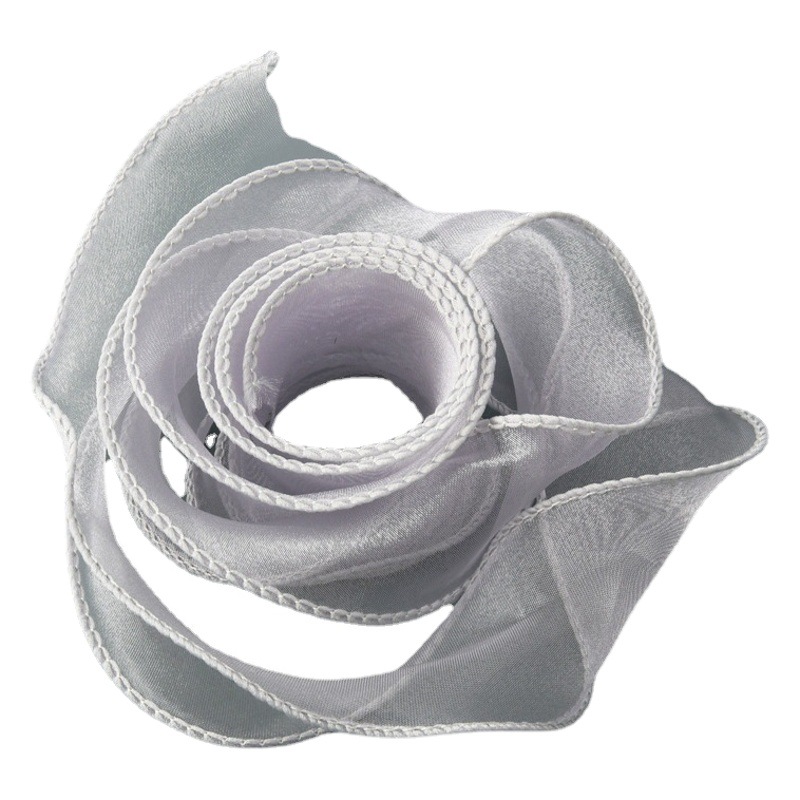 Fishtail ribbon bouquet flower packaging ribbon ribbon ribbon birthday cake baking handmade DIY mesh ribbon