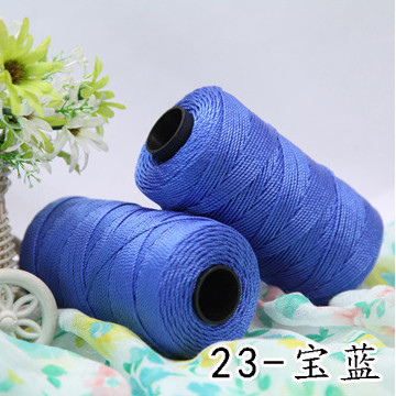 Picture of Knitting Summer Hat Thread Hook Wrapped Thread Hook Seat Cushion Doll Thread Manufacturer Wholesale Strand Thread Polypropylene Wholesale