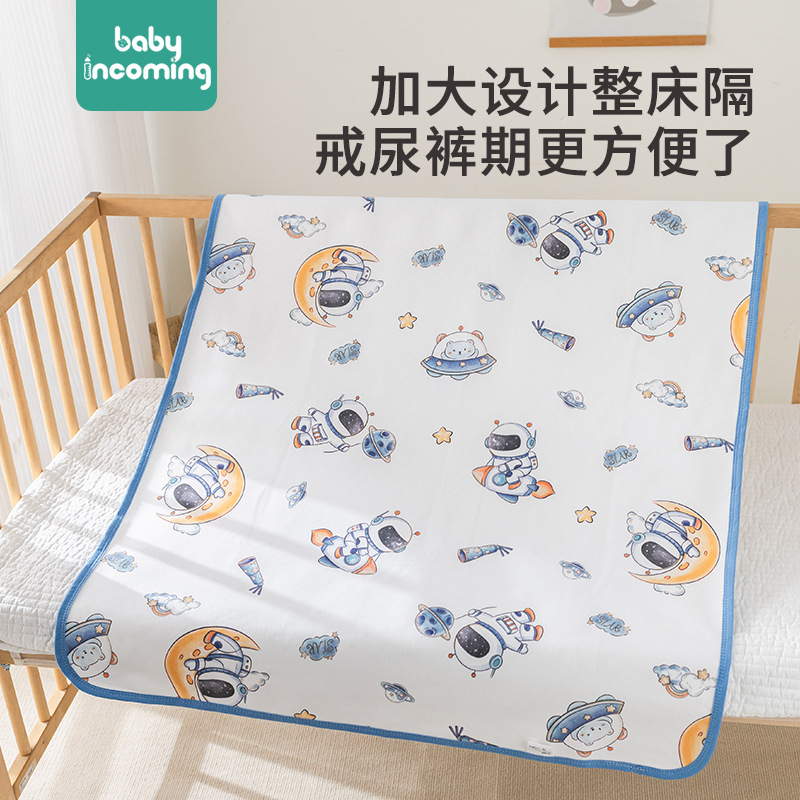 Picture of Diaper pad waterproof washable newborn baby diaper pad cartoon newborn baby diaper pad physiological period menstruation pad