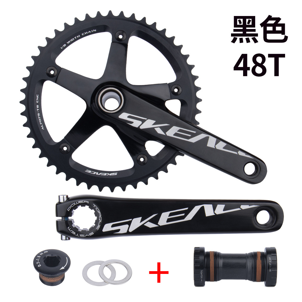 Picture of Bolany Mountain Venue Vehicle Round Hole Dead Speed Chainring Large Chainring 48t 49t Single Speed Chainring Crank Chainring