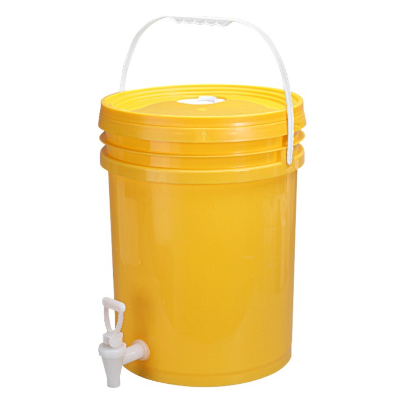 Bucket Pure Water Bucket with Faucet Hand Sanitizer 10 Liters 20L30L Water Bucket Thickeneded Household Water Storage Bucket with Switch