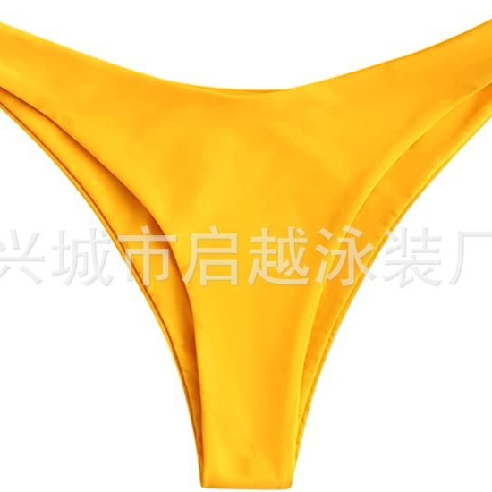 Cross-border exclusive for Amazon AliExpress European and American fashion women's split swimsuit Joker bikini swimming trunks
