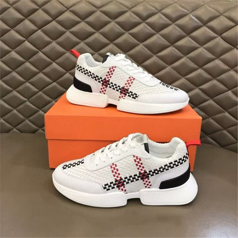 Picture of European men's shoes, soft soles, trendy fashion mesh summer casual shoes, light luxury breathable sports shoes for men, Guangzhou goods