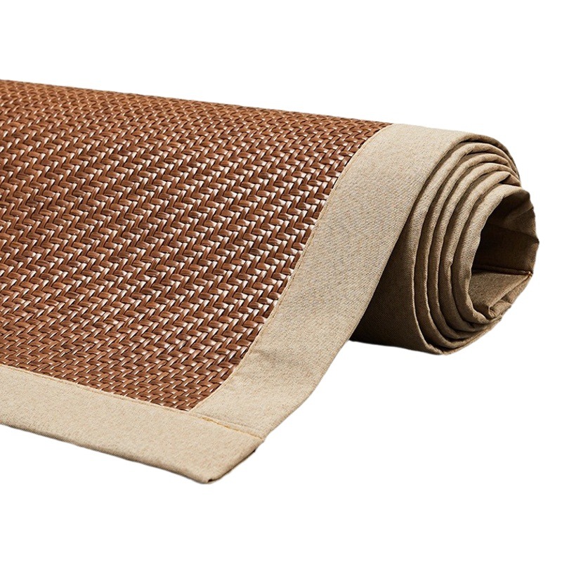 High-grade PE cool polyethylene cool rattan mat summer mat home 1.5 m1.8 m folding student dormitory mat