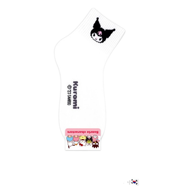 0 South Korea Socks Cartoon Casual Cotton Socks Women's Cotton Socks Copyright Girls Students College Style