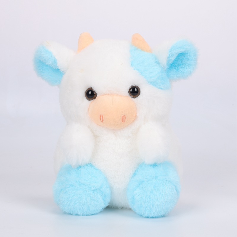 Picture of Strawberry Cow Cross Border New Toy Cow Strawberry Doll Cow Plush Toy Pink
