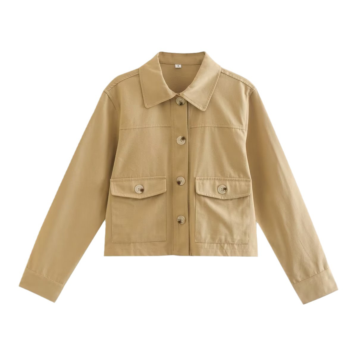 Picture of 2023 Autumn New y2g European and American cross-border women's clothing urban casual pocket decoration street fashion jacket jacket