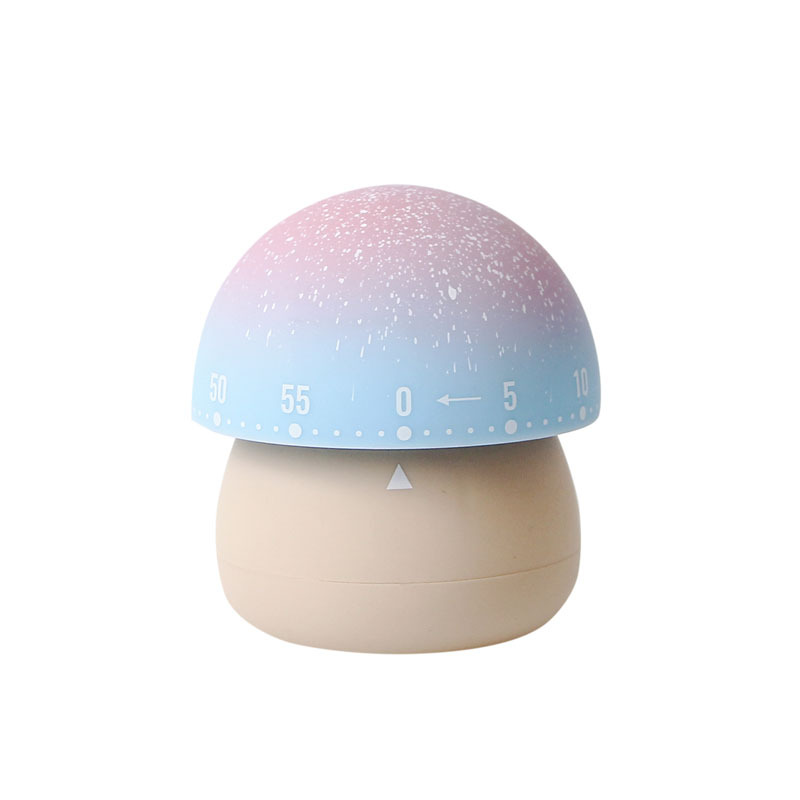 Picture of Dream Mushroom Mechanical Timer Cartoon Children Time Manager Student Learning Self-discipline Reminder Kitchen Timer