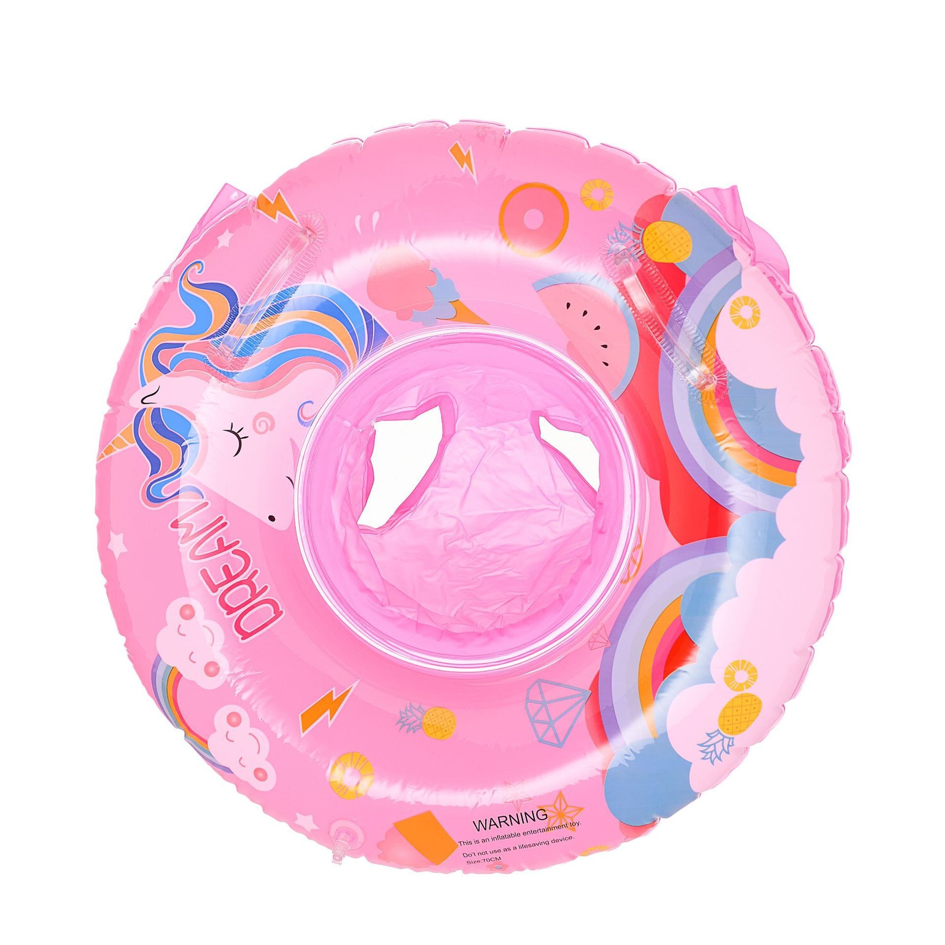 Picture of Children's swimming ring armpit ring seat ring 1-6 years old children's aircraft steering wheel inflatable Mount baby 2 boys and girls